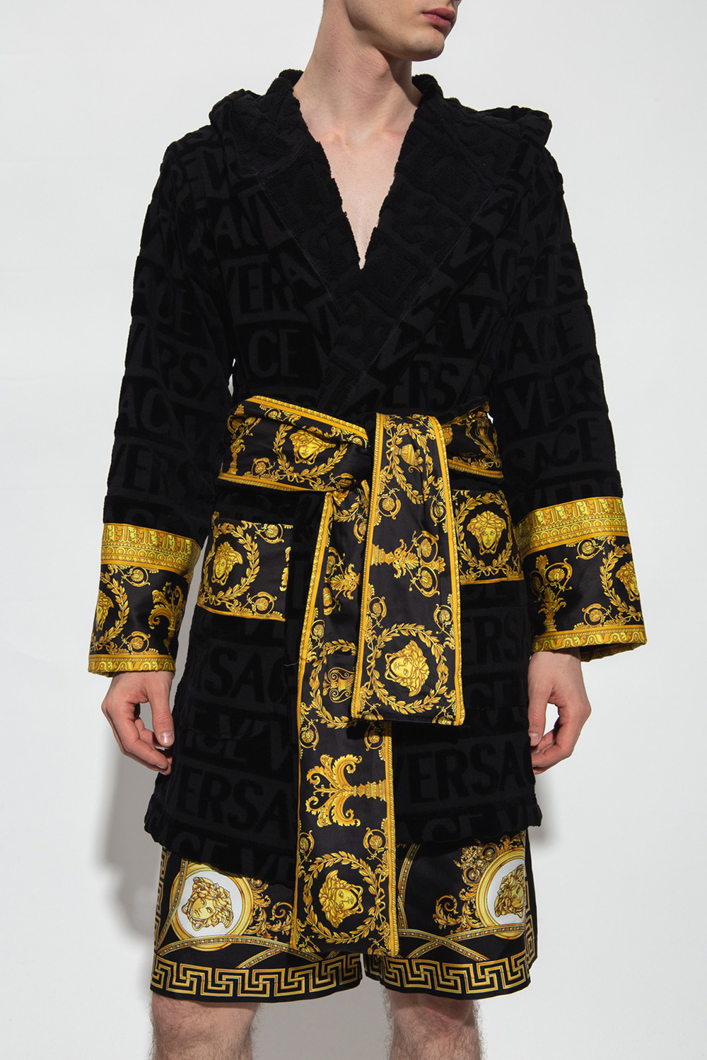 Versace Home Patterned bathrobe Men's Clothing Vitkac